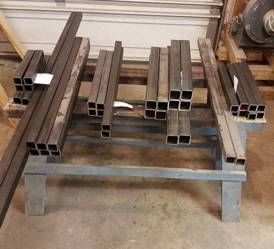 Custom Metal Table Frames - Four Fields Furniture