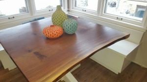 2 Custom Live Edge Walnut Tables - Four Fields Furniture MN 55118         