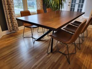 custom mahogany dining table minneapolis st. paul mn