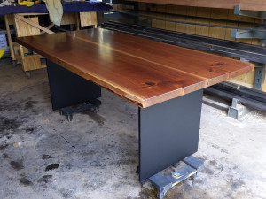 custom walnut dining table minneapolis custom dining table st. paul custom furniture maker    