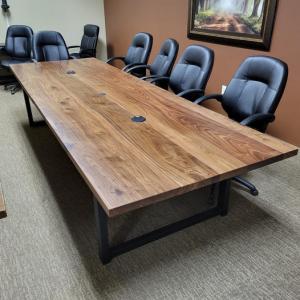 walnut-12L-conference-table