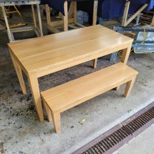white-oak-tapered-leg-dining-table-and-bench